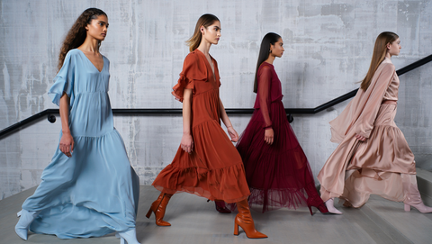 AI fashion editorial created by The Fashion AIgency — futuristic design meets luxury branding